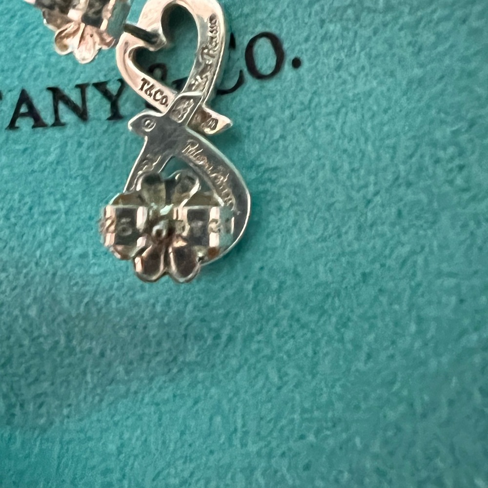 🌸🌸 Authentic Tiffany & Co. Paloma Picasso Sterling Silver Loving Heart E… - Picture 2 of 7